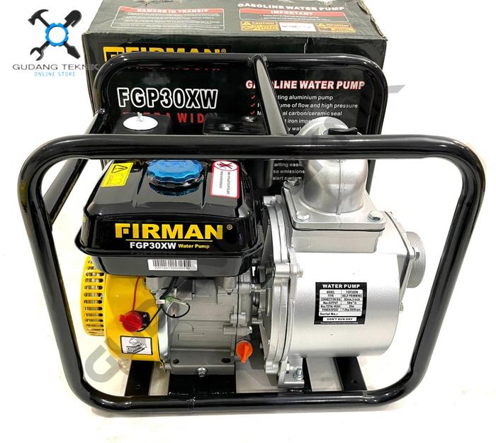 Water Pump 3" 7.5HP FGP30XW FIRMAN TABUNG BESAR / Mesin Waterpump Alkon Pompa Air Irigasi Sawah 3 In