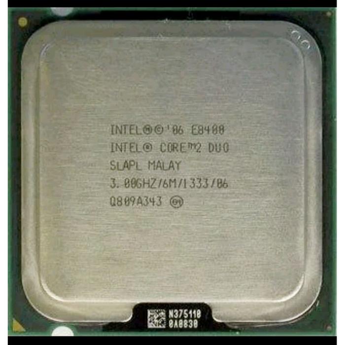 Prosesor intel core i3 530 540 core 2 duo LGA 775 e8400 e8600 pentium dual core untuk mobo G31 mainb