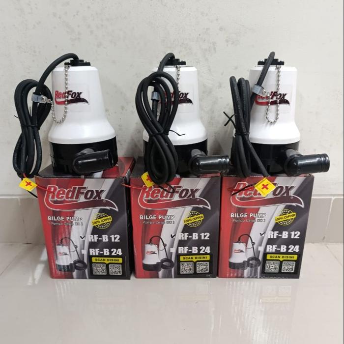 REDFOX RF-B12 DC Kolam Ikan Aquarium Pompa Air Celup york