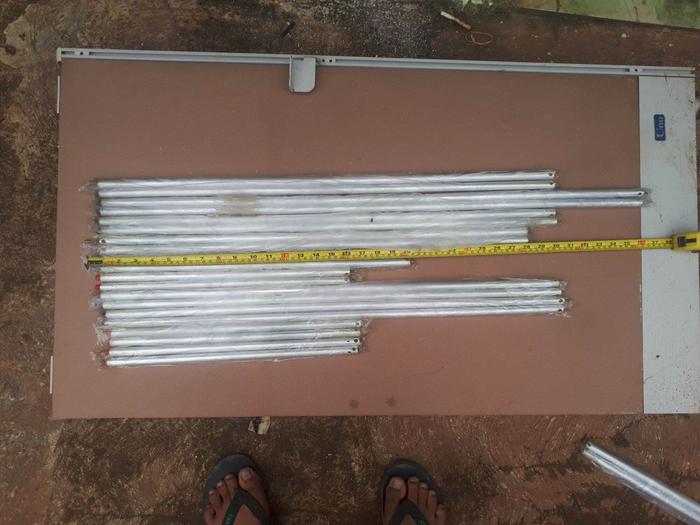 50 cm rel sliding vertikal jendela almunium