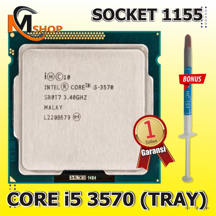 Processor Intel Core I5 3570 3.40GHz Ivy Bridge Generasi 3