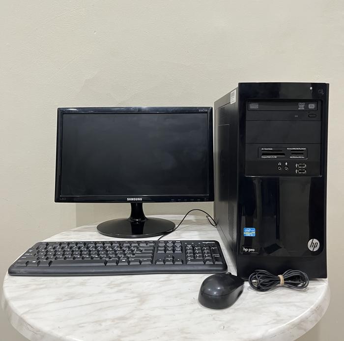 PC Komputer Fullset Core i3 4000 Ram 8 GB SSD 128 GB Siap Pakai