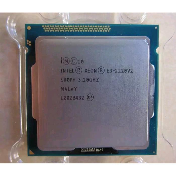 Processor Intel Xeon E3 1220 V2 Processor 3.1GHz 8MB 4 Core 1333MHz LGA 1155 E3-1220 V2