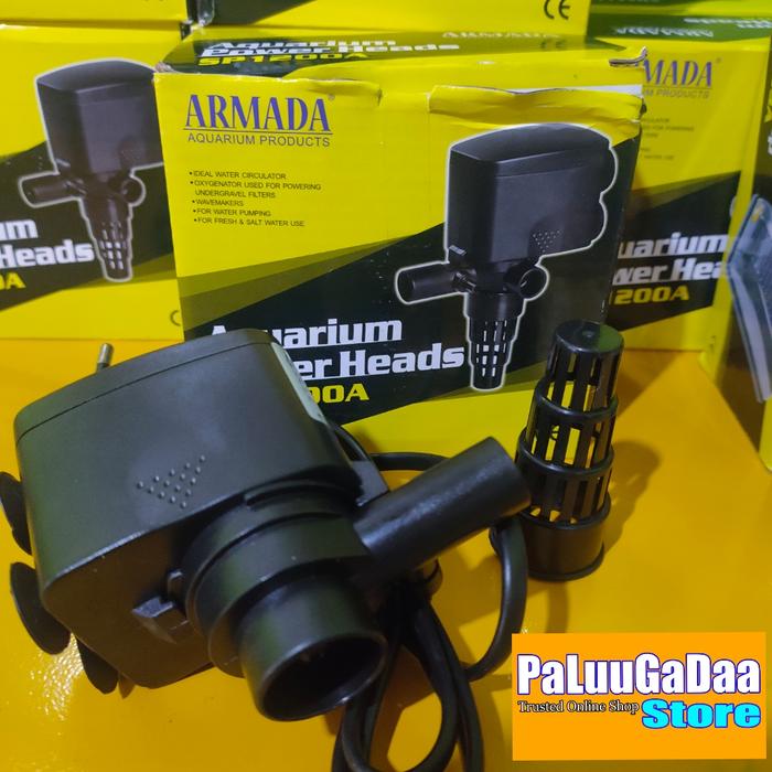 WATER PUMP pompa filter air mesin celup aquarium ARMADA SP 1200A