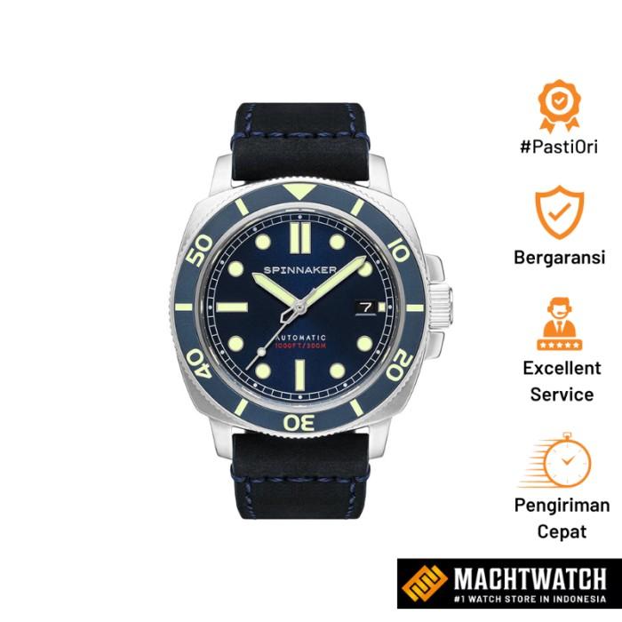 Spinnaker Hull Diver Arctic Ue Sp-5088-02 Dark Ue Dial Dark Ue L Terbaru