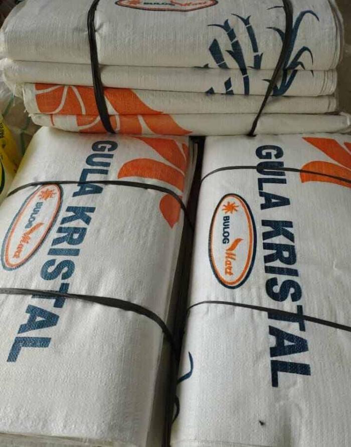 10 Karung plastik + inner BARU, GULA KRISTAL tebal 56x90 cm muat 50 kg