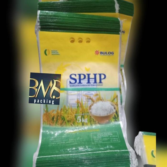 100pcs karung beras laminasi 5 kg murah