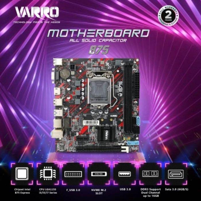 PAKET RAKITAN PC PROCESSOR INTEL CORE i5 3470 LGA 1155 H61 NVME RAM 4GB / 8GB