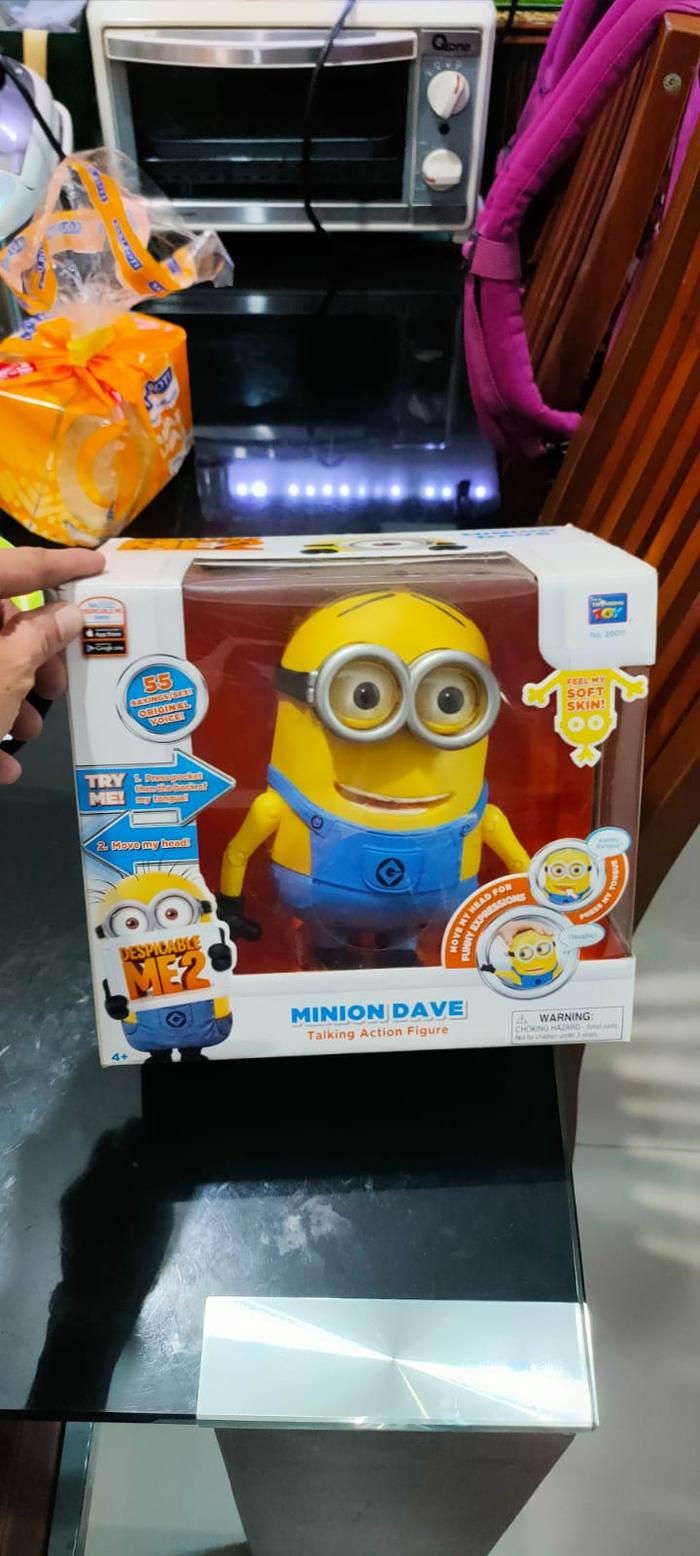Action Figure Despicable Me Minion Dave Think Way MURAH BANGET