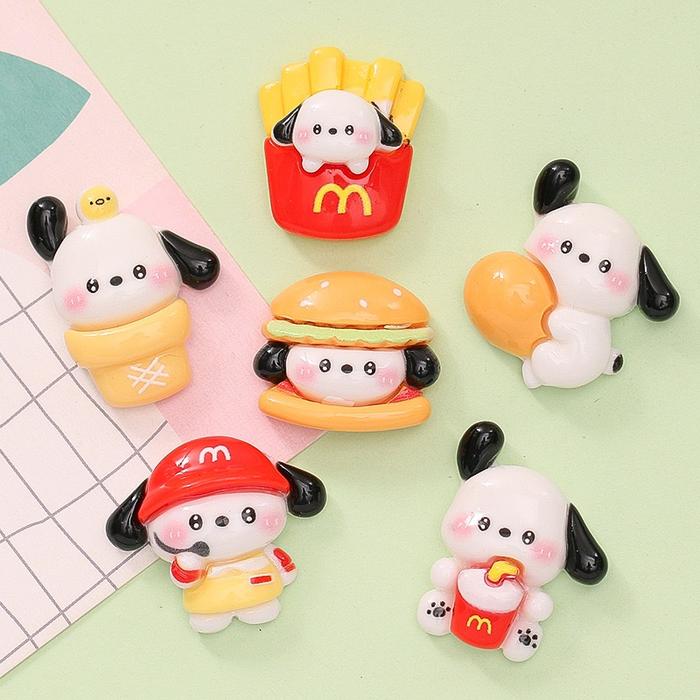 Jibbitz Crocs Sanrio Pochacco 3D Jibbitz Crocs Pin Sandal Charms Jibbitz Crocs C30
