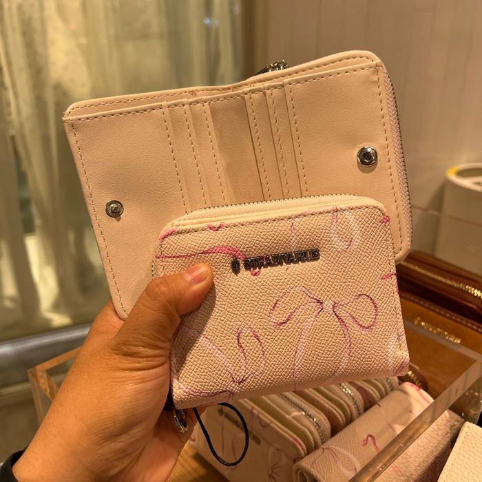 dompet kartu mini lipat bifold cardholder stradivarius sale