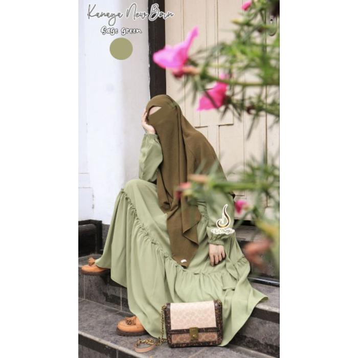 Gamis Syari Wolfis Premium Kanaya