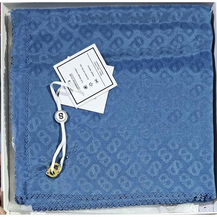 [READY] Buttonscarves Embossed 2.0 Denim