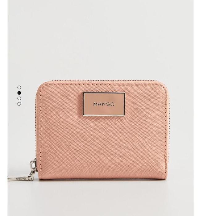 Dompet Wanita MANGO Zip Metallic dompet mango sale (KODE K2192)