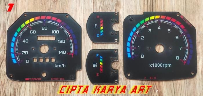 speedometer suzuki katana jimny variasi custom papan panel