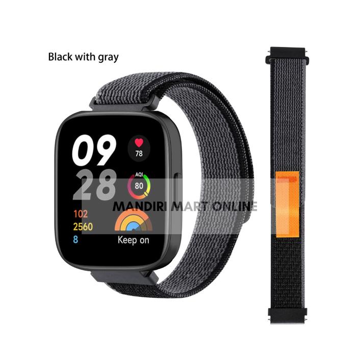BARU Strap Redmi Watch 3 Active Trail Loop Nylon Tali Pengganti Redmi Watch 3 Active Bahan Nylon