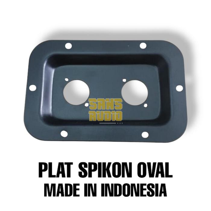 Plat terminal spikon oval