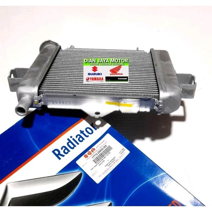 Radiator SGP SUZUKI GSX150 Original suzuki genuine parts 17710-23K00-000 ori asli 100% Sgp Buat ruba