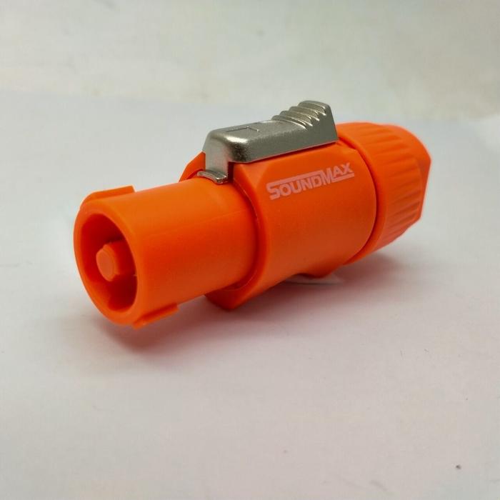 SATU SET PLAT BOX SPEAKER DAN JACK SPEAKON SOCKET SPEAKON