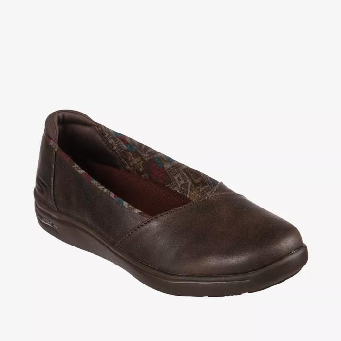 Skechers Arch Fit Uplift Women'S Sneakers - Chocolate Terbaru