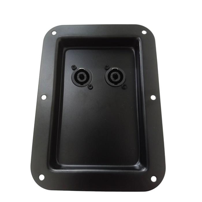 TERMINAL BOX SPEAKER SOKET SPIKON PLAT BESI