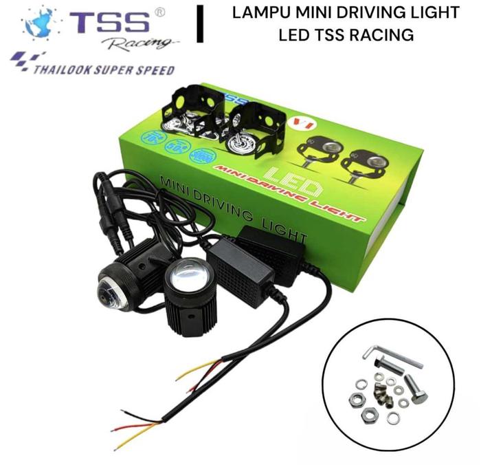 Lampu Tembak Motor Mobil D2 Mini Laser Plus Kipas Pendingin Sorot High Low Putih Kuning/Lampu Tembak