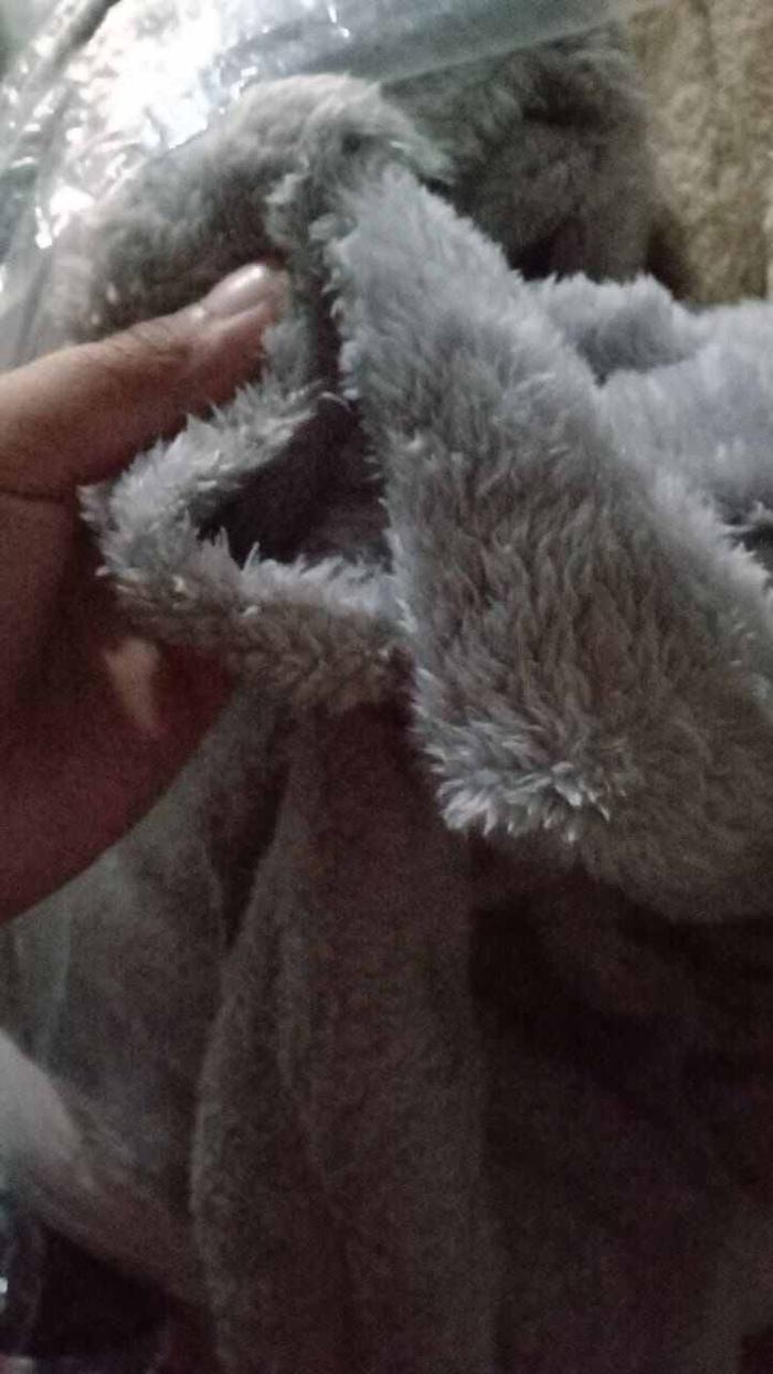 switer hoodie anak bulu lembut tebal