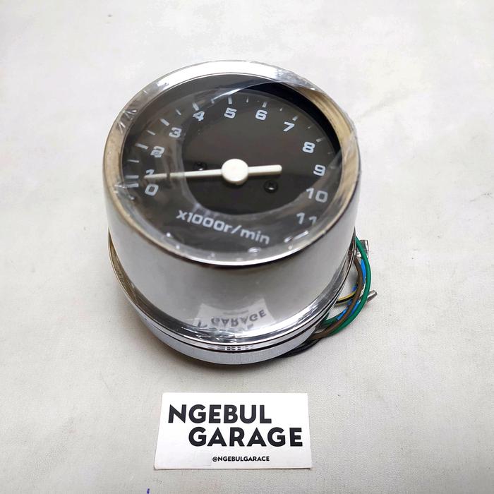 Spidometer RPM Motor CB Tiger Ninja UNIVERSAL Indikator PREMIUM TOSSA