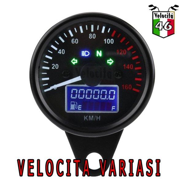 speedometer kilometer hitam plus sen 4 in 1 kilo meter analog variasi