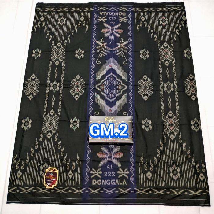 Limited!, Sarung Donggala Hitam Batik Gradasi 3D Termurah