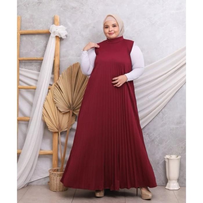 Inner Plisket Jumbo Hyget Super Pum / Gamis Plisket Jumbo / Inner Plisket Jumbo / Gamis Plisket Pum 