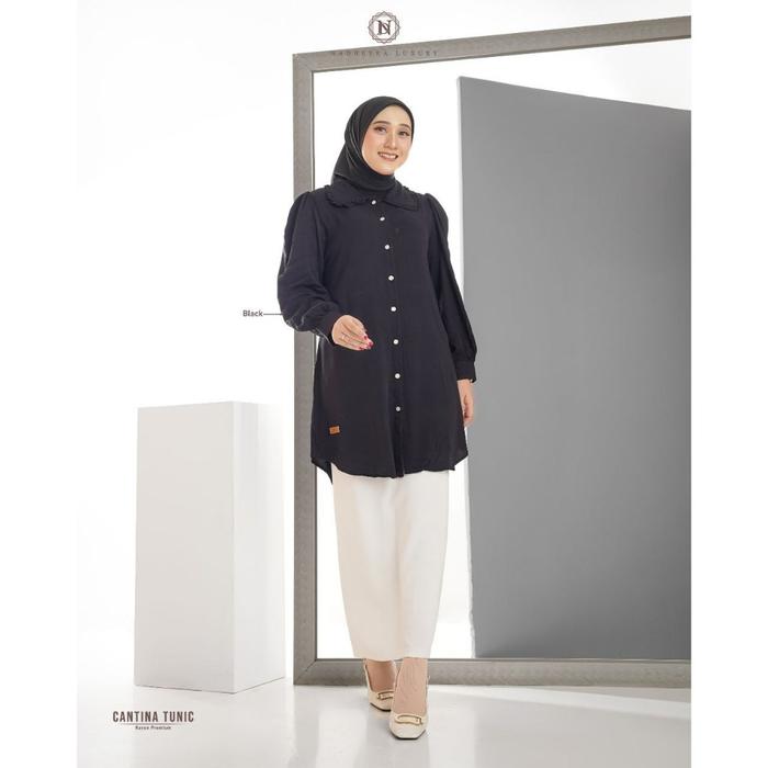 CANTINA TUNIC NADHEERA LUXURY tunik terbaru nadhera rayon catina canti nyaman