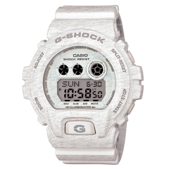 JAM TANGAN PRIA CASIO G-SHOCK GDX6900HT-7DR WHITE RESIN STRAP ORIGINAL