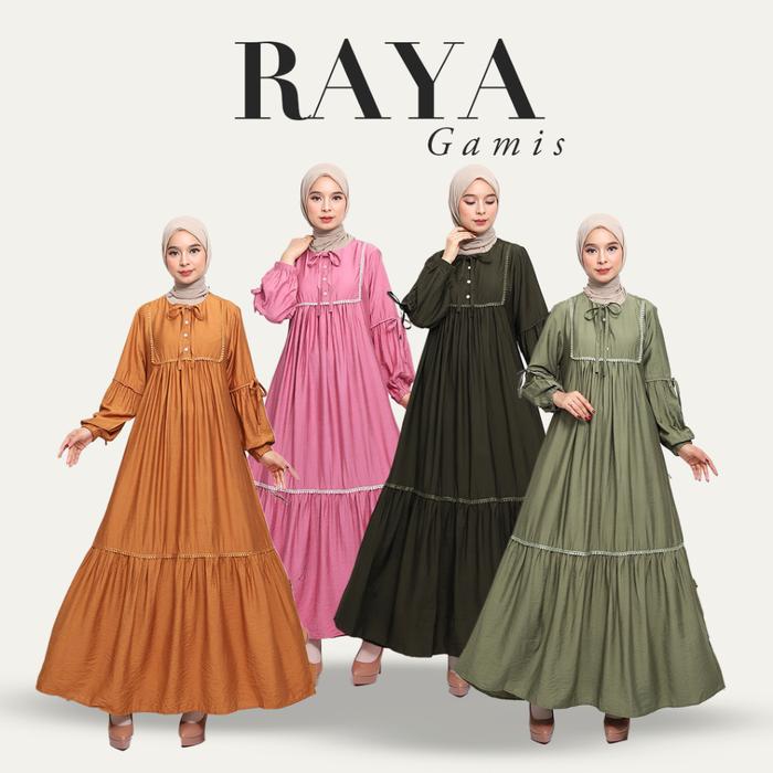 Raya Gamis Wanita n | Size M-XL - Zeeya Collection