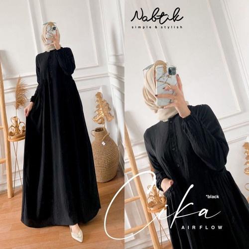Gamis terbaru 2025 lebaran wanita import / GAMIS TERBARU / CIKA NABTIK GAMIS JUMBO / GAMIS cika jumb