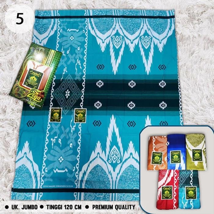 Zoya Sarung Samarinda JUMBO HALUS dan I Sarung Dewasa / SARUNG ZOYA SAMARINDA/KWALITAS NO 1 - zansen
