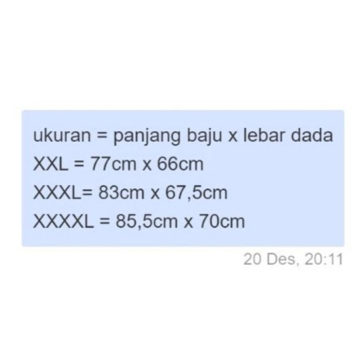 BAJU KOKO AMMU UKURAN BESAR / KOKO JUMBO / KOKO AMMU XXL XXXL XXXXL