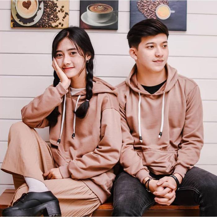 Sweater Natural Hoodie Wanita Pria s Hoddie Hodie Couple Pum Jaket Switer Sweter Sweeter