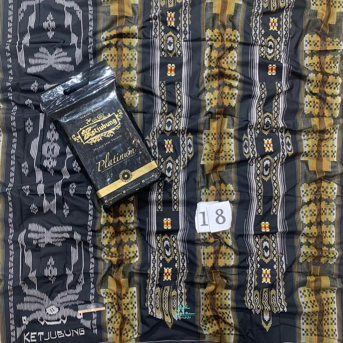 Hot Sale!, Sarung Ketjubung Platinum Gsi Tis Spp Silver Grade B Murah Asli ( Afkir Ringan Kemasan Pa