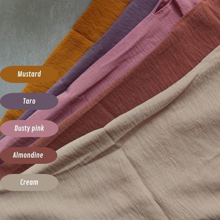 Khimar Jilbab Jumbo Crinkle/Hijab Jumbo Bergo Crinkle Airflow Premium/Kerudung Jumbo Crinkle/Jilbab 