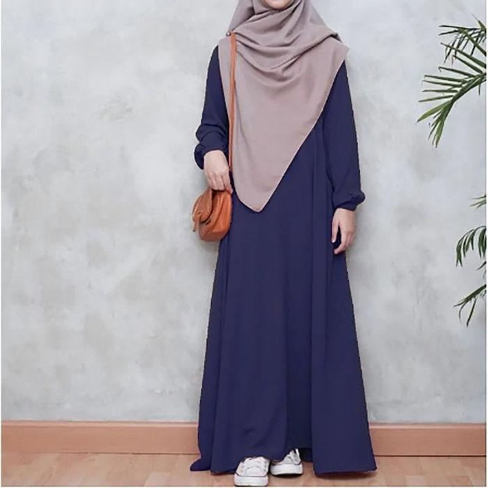 gamis abaya tangan kerut karet abaya terbaru