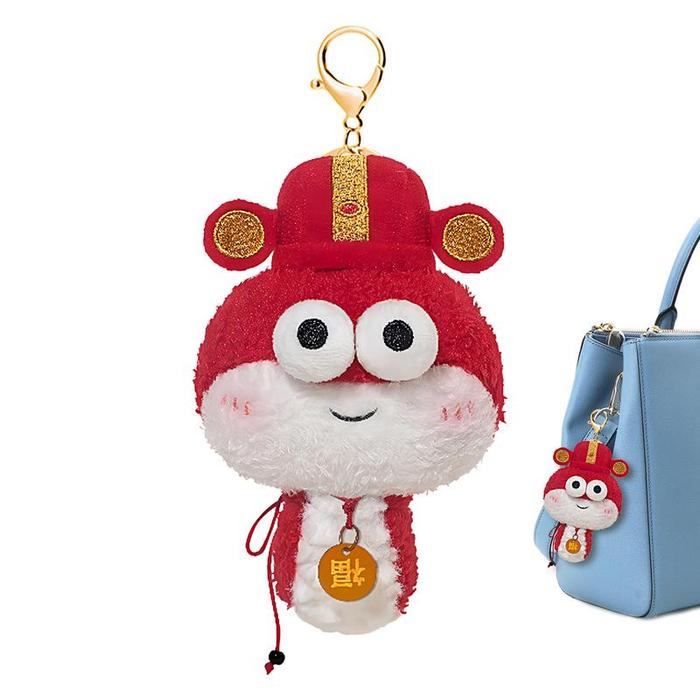 2025 Snake Year Pendant Cute Snake Year Mascot Doll Chinese Snake Toy 2025 Chinese New Year Snake De