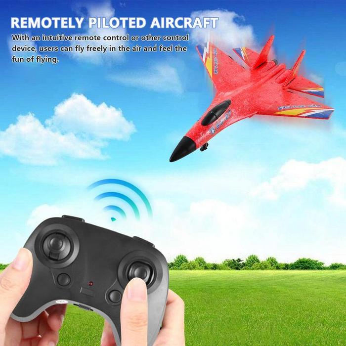 RC Airplane Ready To Fly Glider RC Aircraft Battery Operated Rechargeable Remote Control Airplane Ea