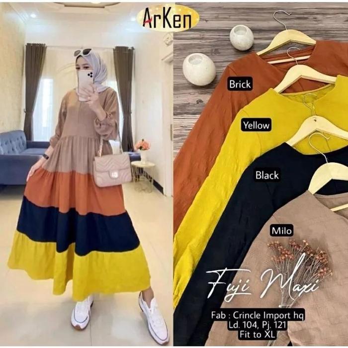 FUJI GAMIS MIDI // FUJI GAMIS CRINKLE // FUJI GAMIS RAINBOW // FUJI