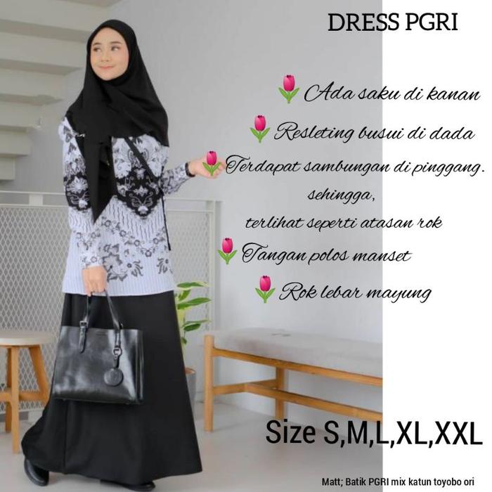 Gamis PGRI Seragam Dinas PNS