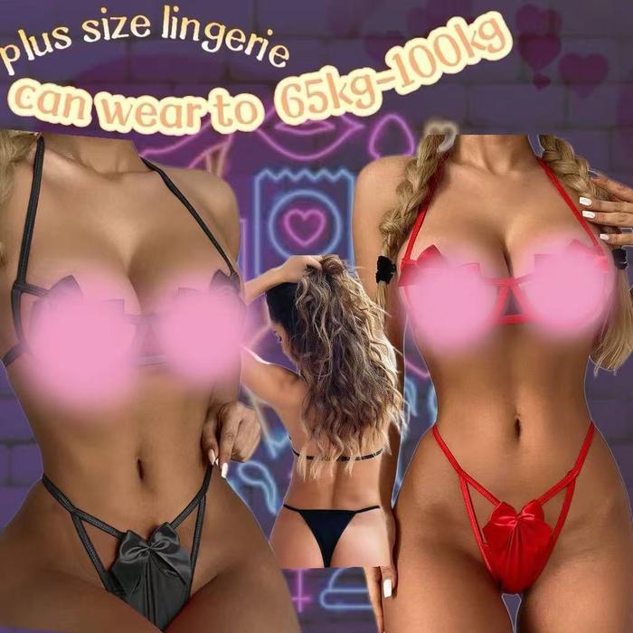 lingerie jumbo Kimono Lingerie Seksi Baju Tidur Wanita Dewasa Seksi lingery sexy hot wear to 65kg-10