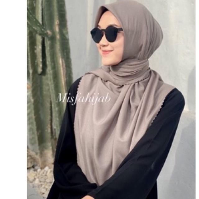 Sahara superfine Voal Hijab Segi Empat Syar'i Premium- Hijab Voal