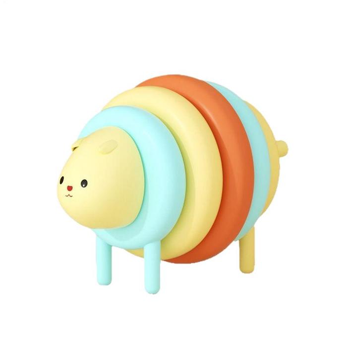 Rainbow Stacker Set Early Learning Animal Toy For Toddler Early Learning Educational Game Preschool 