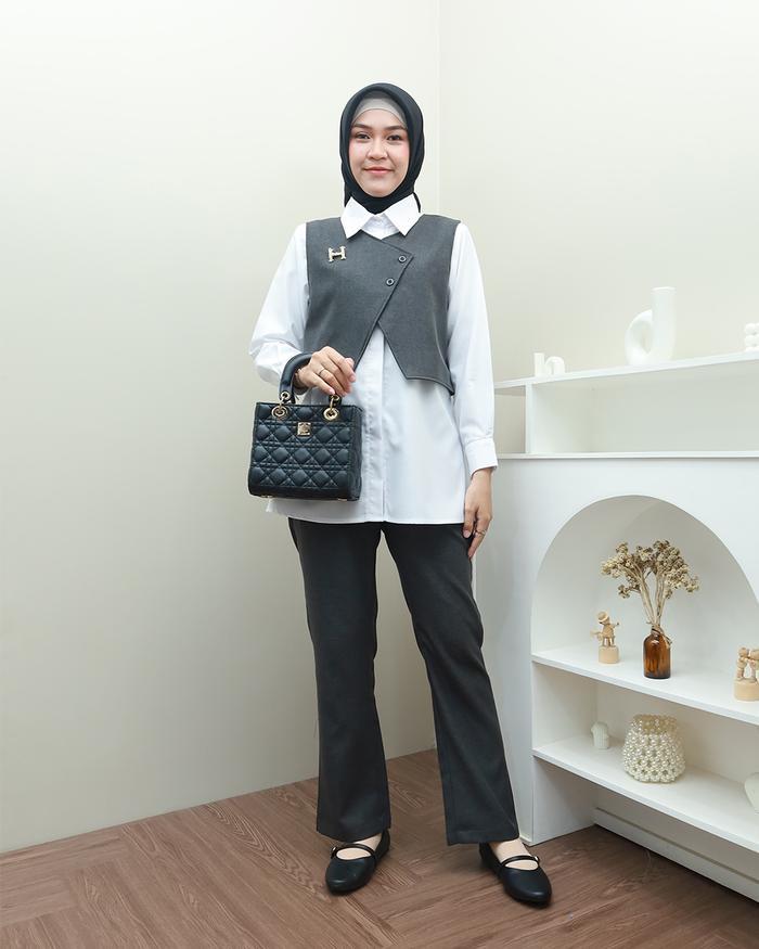 OKmusllim- ONE SET SABITA - Setelan Kerja Wanita by myHMi