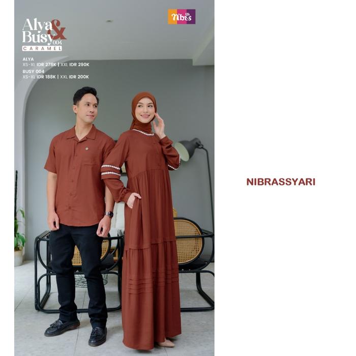 COUPLE NIBRAS ALYA DAN BUSY 004 / COUPLE NIBRAS TERBARU 2023 / BAJU